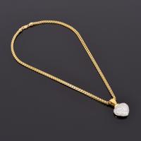 14K & 18k Gold & Diamond Estate Heart Pendant & Chain - Sold for $2,048 on 05-18-2024 (Lot 216).jpg